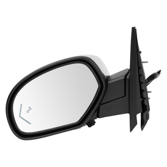 TRQ® - Passenger Side Power View Mirror (Heated, Foldaway)
