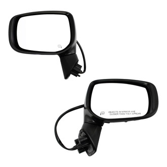 TRQ® - Driver and Passenger Side Power View Mirror Set (Heated, Foldaway)