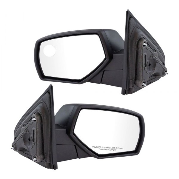 TRQ® - Driver and Passenger Side Manual View Mirrors