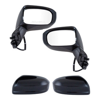TRQ® - Driver and Passenger Side Power View Mirror Set (Non-Heated, Foldaway)