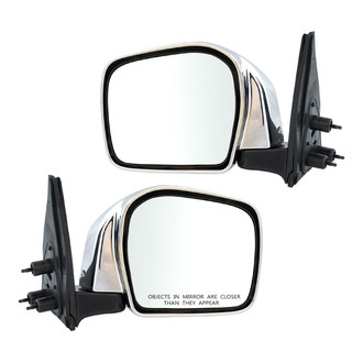 TRQ® - Driver and Passenger Side Manual View Mirrors