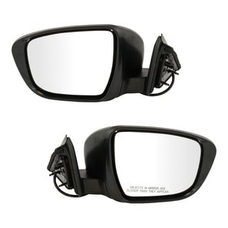 TRQ® - Driver and Passenger Side Power View Mirror Set (Non-Heated, Foldaway)