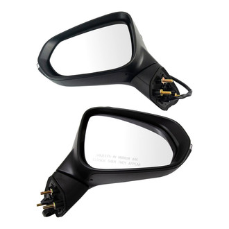 TRQ® - Power Heated Foldaway Side View Mirror Set