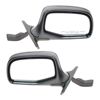 TRQ® - Driver and Passenger Side Manual View Mirrors