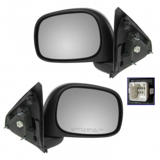thumbnail image 2 of Pair Tow Mirrors For 98-02 Dodge Ram 1500 2500 3500 Power Heated 2 of 10