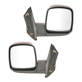TRQ® - Manual Side View Mirror Set