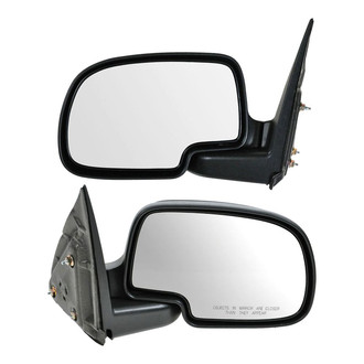 TRQ® MRA09146 - Driver and Passenger Side Manual View Mirrors
