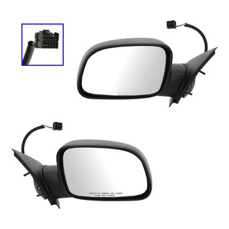 TRQ® - Power Manual-Foldaway Side View Mirror