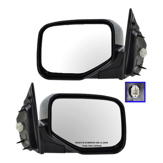 TRQ® MRA09199 - Driver and Passenger Side Power View Mirrors