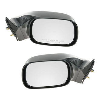 TRQ® - Driver and Passenger Side Power View Mirror Set (Heated, Foldaway)
