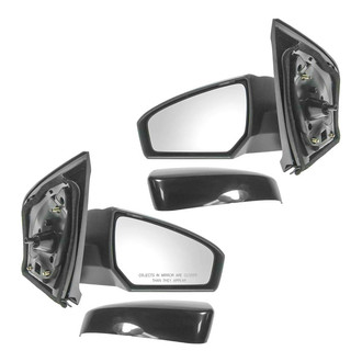 TRQ® - Driver and Passenger Side Manual View Mirrors