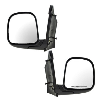 TRQ® - Manual Side View Mirror Set