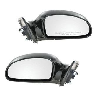 TRQ® - Driver and Passenger Side Power View Mirror Set (Heated, Foldaway)