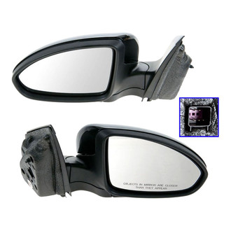 TRQ® - Driver and Passenger Side Power View Mirror Set (Heated, Foldaway)