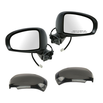 TRQ® - Power Side View Mirror Set (Heated, Foldaway)