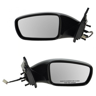 TRQ® - Driver and Passenger Side Power View Mirror Set (Non-Heated, Foldaway)