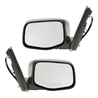 TRQ® - Power Side View Mirror Set (Heated, Foldaway)