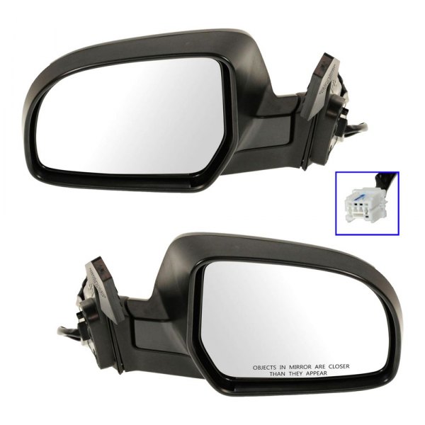 TRQ® - Driver and Passenger Side Power View Mirror Set