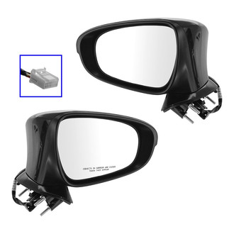TRQ® - Power Heated Side View Mirror