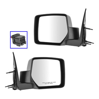 TRQ® - Driver and Passenger Side Power View Mirrors