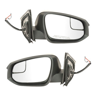 TRQ® MRA09338 - Driver and Passenger Side Power View Mirrors (Heated)