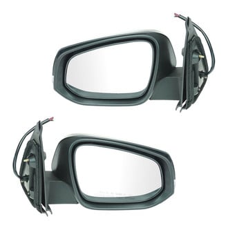 TRQ® - Driver and Passenger Side Power View Mirrors (Heated)
