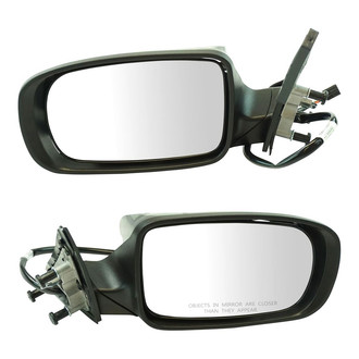TRQ® - Power Heated Foldaway Side View Mirror Set