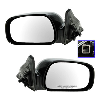 TRQ® - Power Side View Mirror Set (Non-Heated, Foldaway)