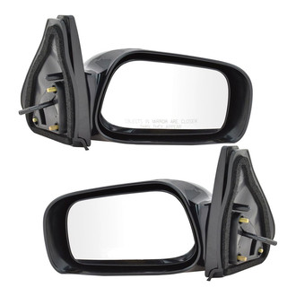 TRQ® - Driver and Passenger Side Manual View Mirrors