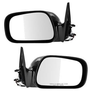 TRQ® - Driver and Passenger Side Power View Mirror Set (Non-Heated, Foldaway)