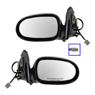 TRQ® - Driver and Passenger Side Power View Mirrors