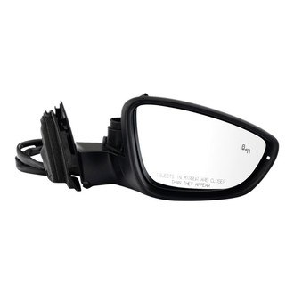 TRQ® - Passenger Side Power View Mirror (Heated, Foldaway)