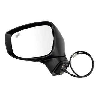 TRQ® - Power Heated Manual-Foldaway Side View Mirror
