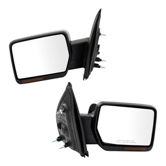 TRQ® - Driver and Passenger Side Power View Mirrors (Heated)