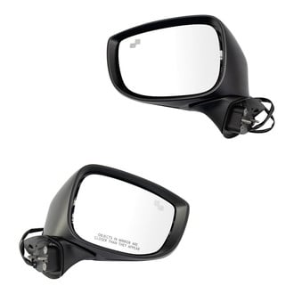 TRQ® - Power Heated Foldaway Side View Mirror Set
