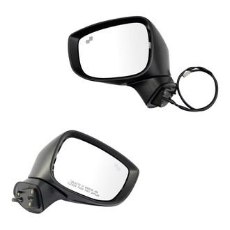 TRQ® - Power Heated Foldaway Side View Mirror Set
