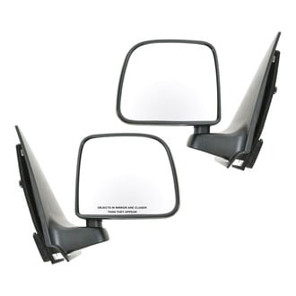 TRQ® - Driver and Passenger Side Manual View Mirrors
