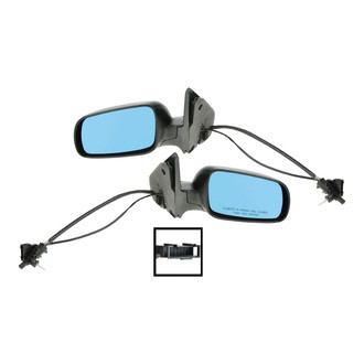 TRQ® - Manual Remote Side View Mirror Set