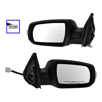TRQ® - Power Heated Foldaway Side View Mirror Set