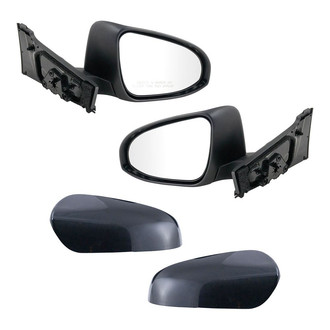 TRQ® - Manual Side View Mirror Set