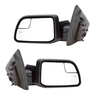 TRQ® - Driver and Passenger Side Power View Mirrors (Heated)
