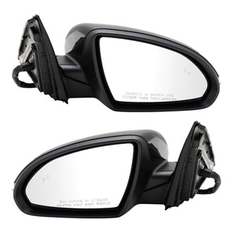 TRQ® - Power Heated Power-Foldaway Side View Mirror Set
