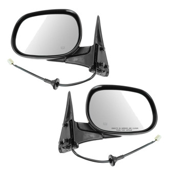 TRQ® - Driver and Passenger Side Power View Mirrors (Heated)
