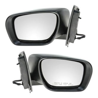 TRQ® - Driver and Passenger Side Power View Mirrors (Heated)