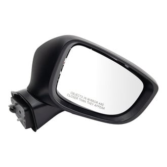 TRQ® - Power Heated Manual-Foldaway Side View Mirror