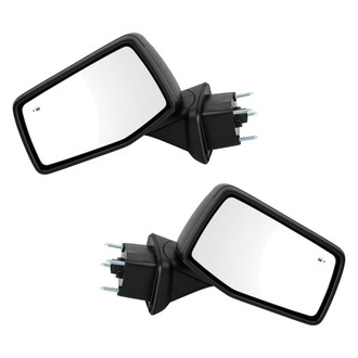 TRQ® - Power Heated Manual-Foldaway Side View Mirror