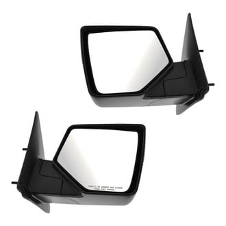 TRQ® - Driver and Passenger Side Manual View Mirrors