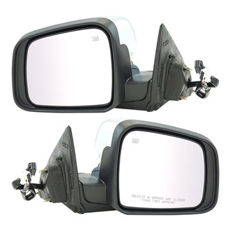 TRQ® - Driver and Passenger Side Power View Mirrors (Heated)