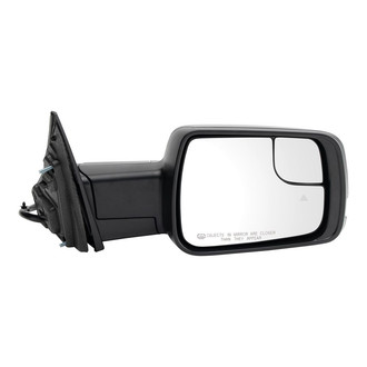TRQ® - Passenger Side Power View Mirror (Heated, Foldaway)