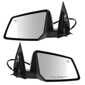 TRQ® - Driver and Passenger Side Power View Mirrors (Heated)